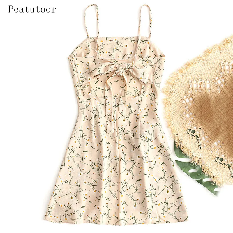 ZAN-STYLE-Boho-Floral-Prints-Bowknot-Tied-Cut-Out-Mini-Dress-Women-Halter-Backless-Belted-Beach (1)