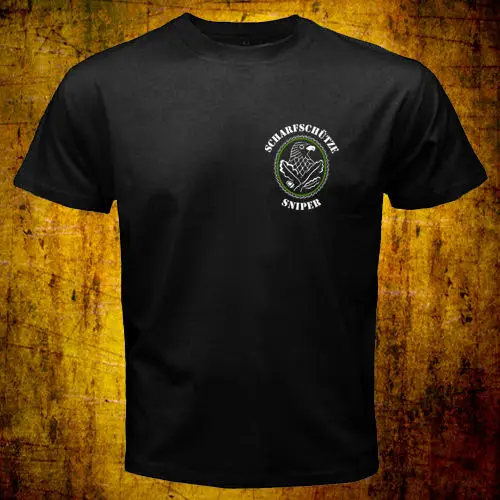 German Army Waffen Military Sniper'S Badge ScharFschutzenabzeichen Newest 2019 Men Clothing Brand T Shirt German Army Waffen Military Sniper'S Badge ScharFschutzenabzeichen Newest 2019 Men Clothing Brand T Shirt