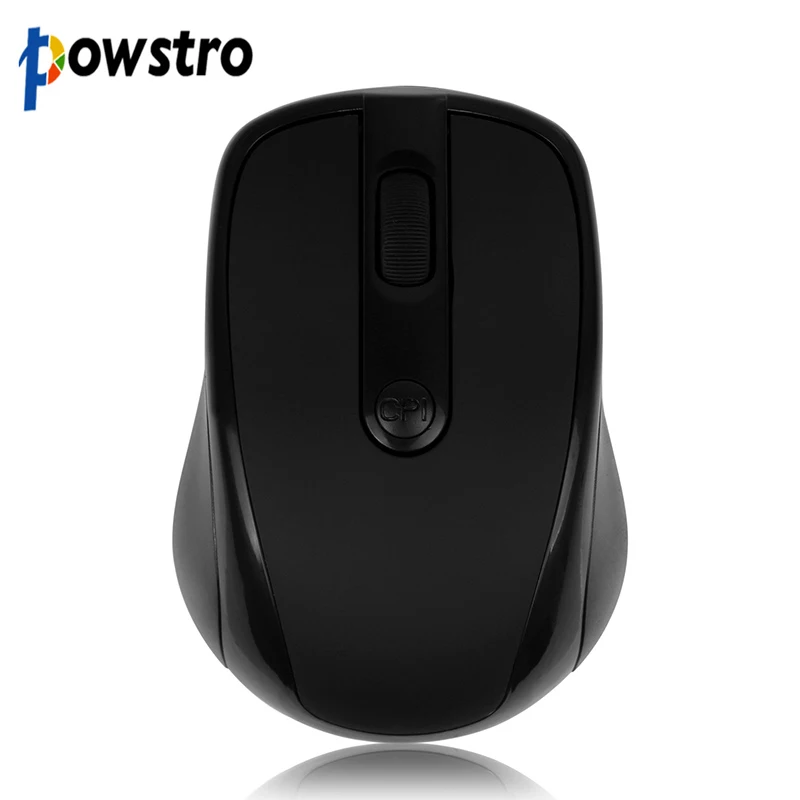 

Wireless Mouse POWSTRO Mini Small USB 3 Modes BT Optical 1000 DPI Wireless Mice With USB Dongle For Tablet Laptop Notebook PC