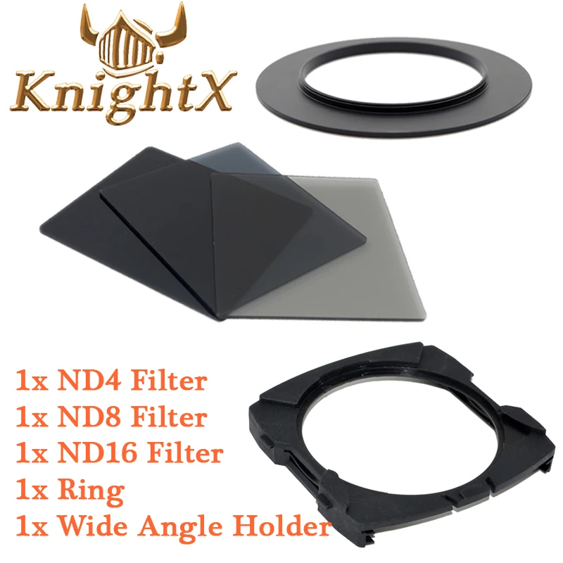 KnightX   ND       Cokin P  Nikon D5200 D5100 D3200 D3300 49 52 55 58 62 57 72 77 82