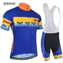 BXIO комплекты Джерси для велоспорта Pro Team Ropa Ciclismo воздухопроницаемая мужская одежда с коротким рукавом для велоспорта быстросохнущая Спортивная одежда для велоспорта 145