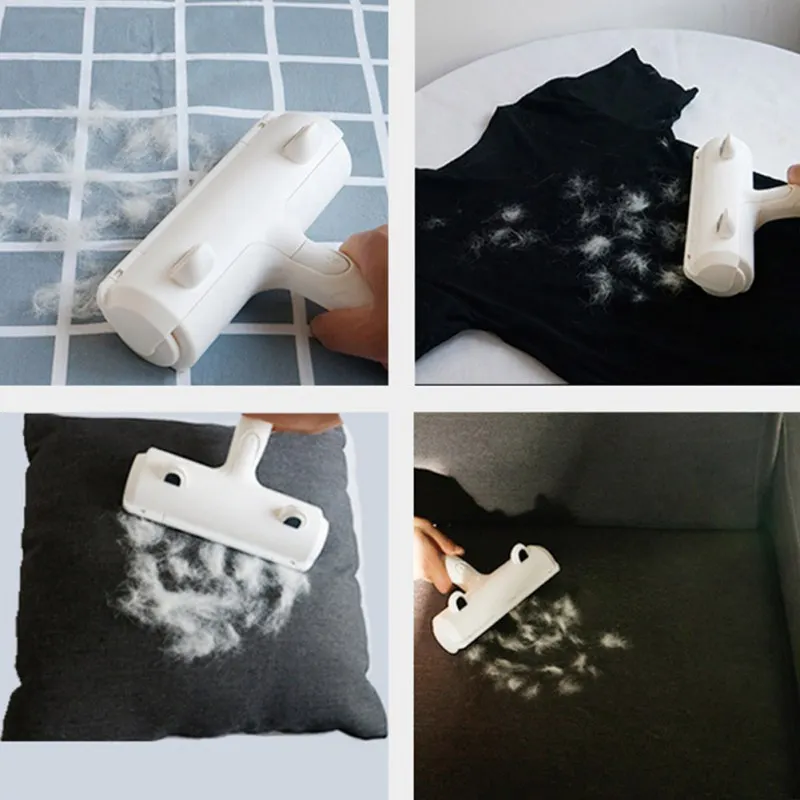 Pet Hair Remover Roller Cleaning Lint Pet Hair Remover Two Way Fur