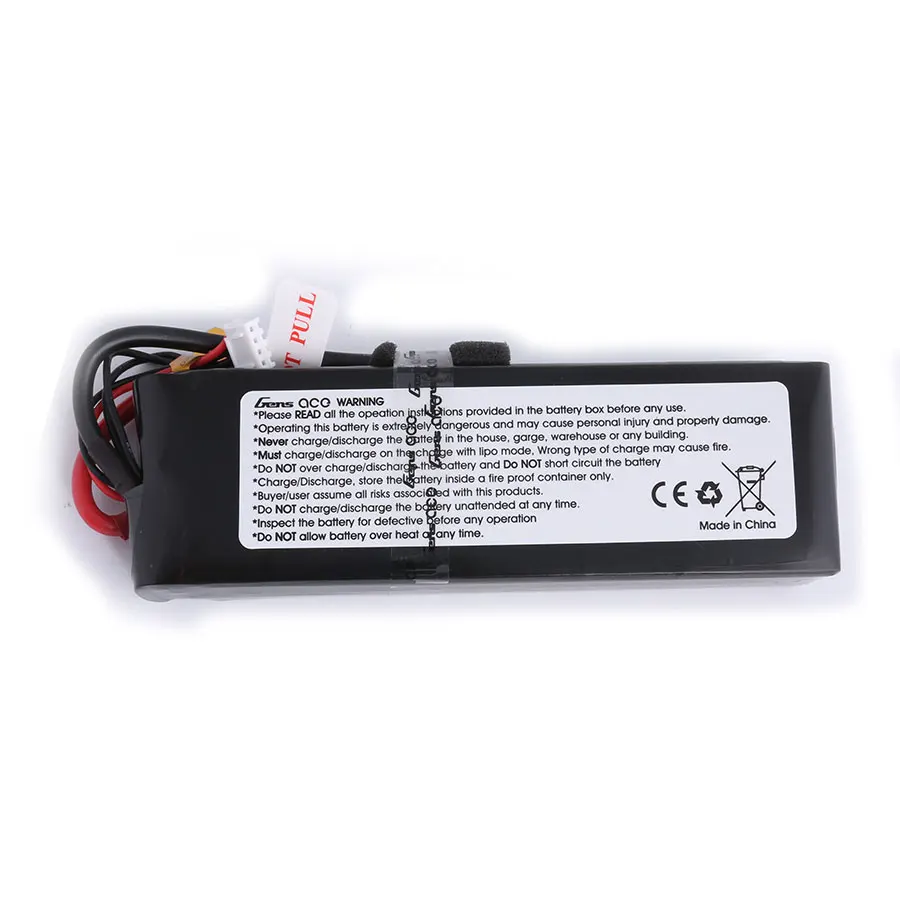 Gens ace Lipo аккумулятор 11,1 V 5000mAh Lipo 3S аккумулятор 50C TRX штекер батареи для Slash VXL Slash 4x4 VXL E-Maxx бесщеточный