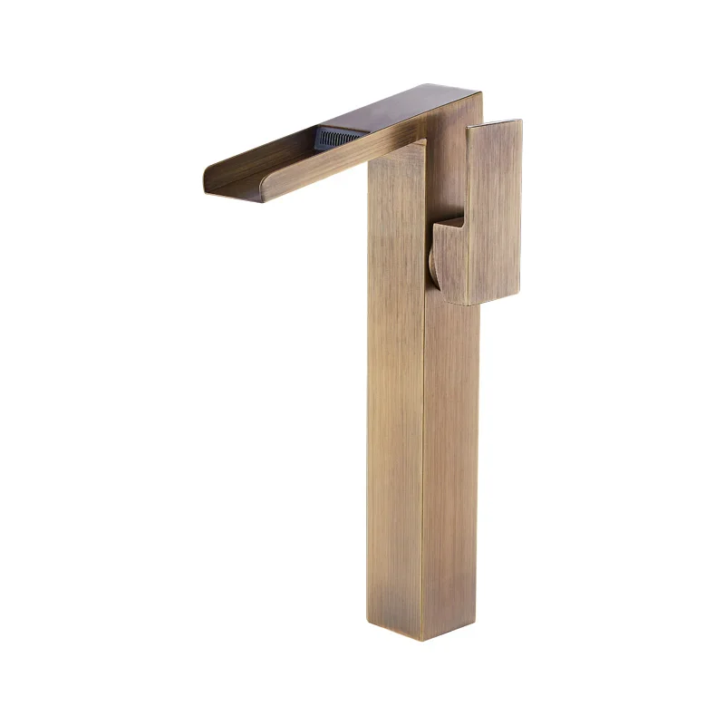 

Retro upper basin waterfall faucet hot and cold heightening all-copper toilet faucet wx5311651