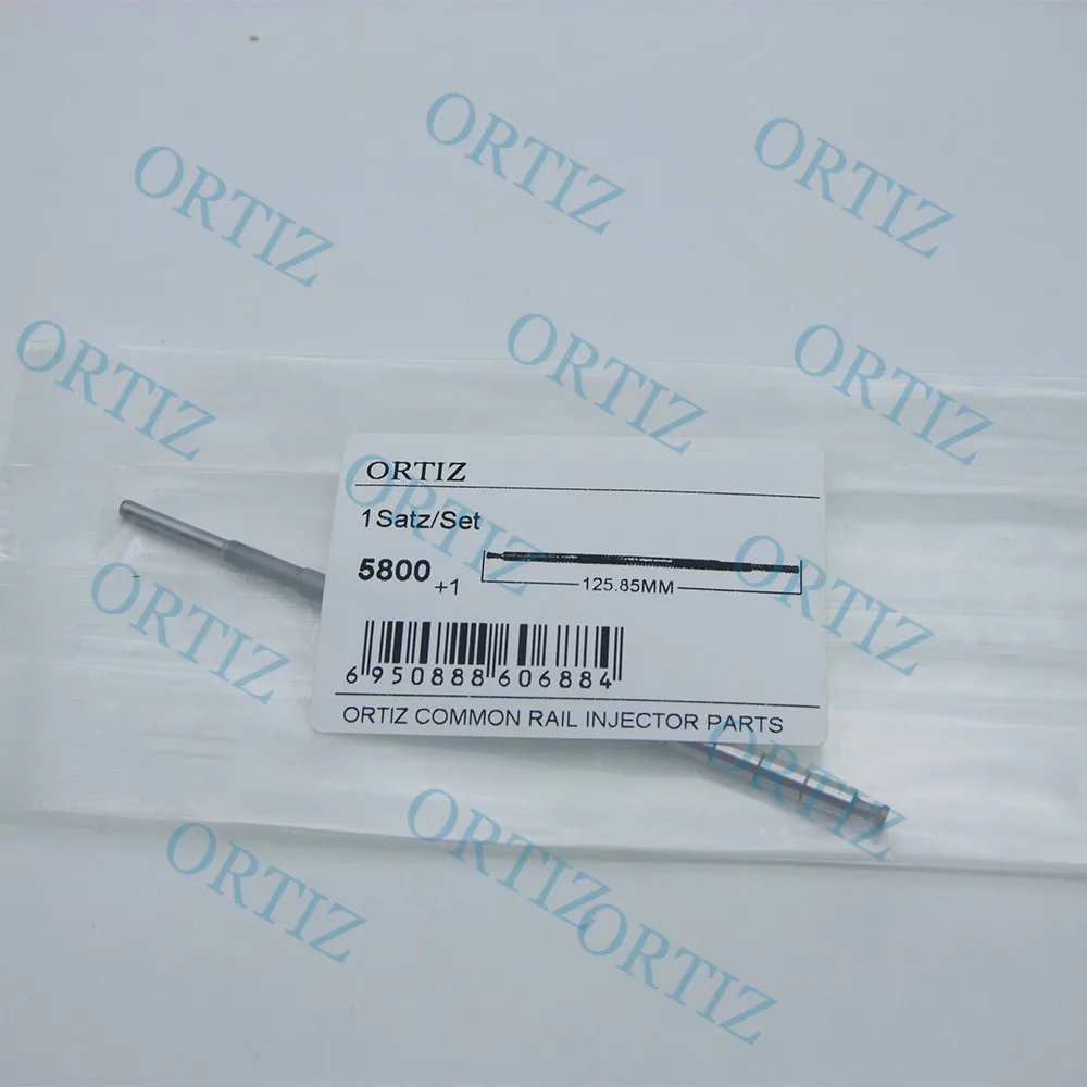 ORTIZ 125.85mm length common rail control valve rod 5800,095000-580#,095000-565#,injector 095000-624625# injection valve rod (1)