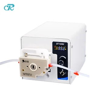 

Two channels exact flow rate water transfer laboratory peristaltic pump