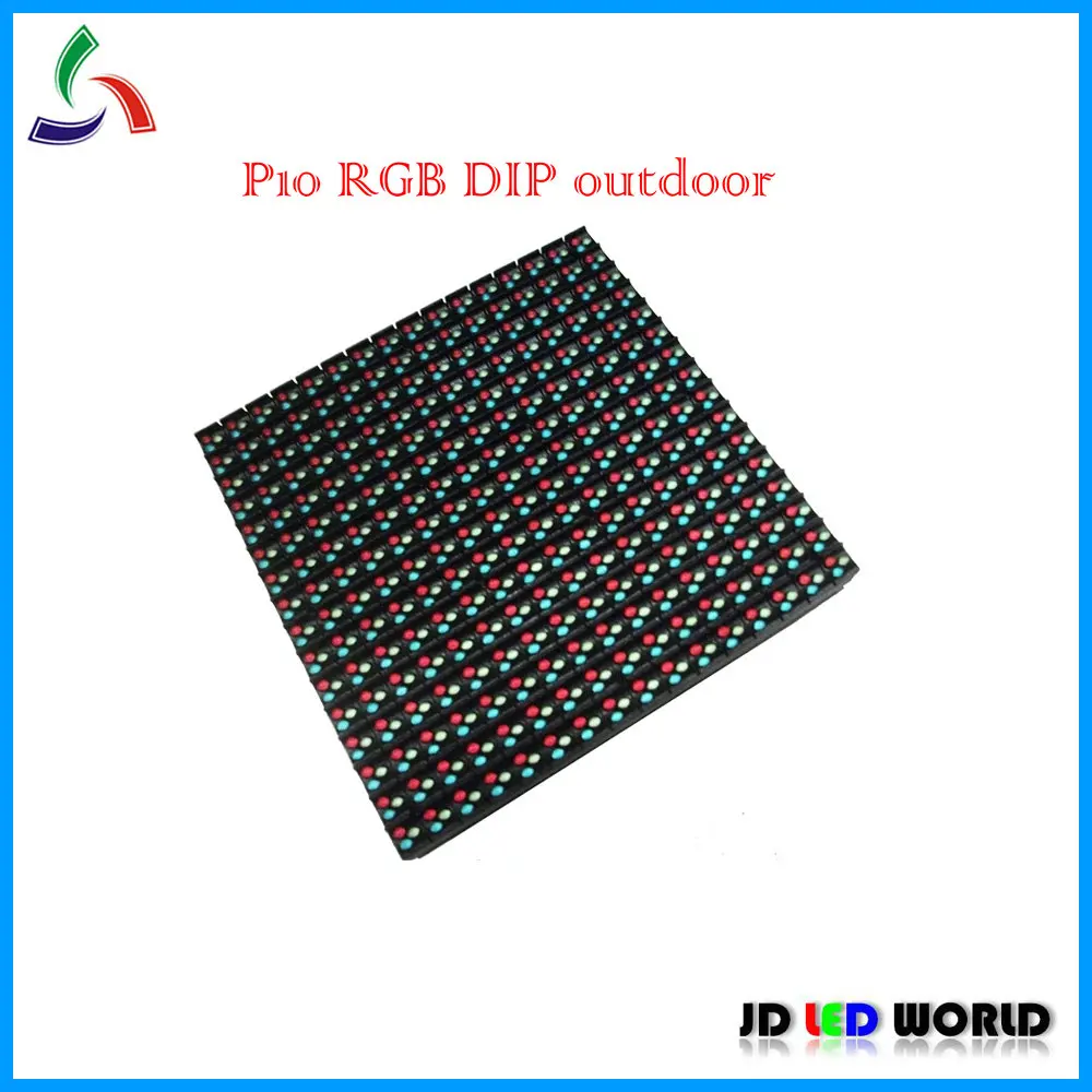 

P10 dip outdoor waterproof RGB full color video led screen display modules