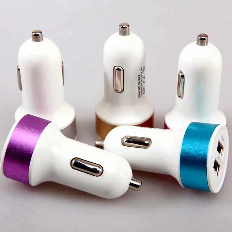 

USB car charger 2 port , car charger adapter , dual car-charger for most electric products