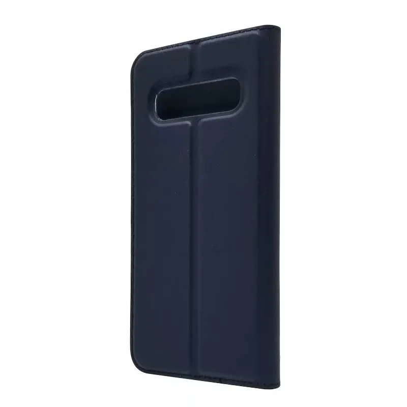 Ультратонкий матовый чехол из искусственной кожи для samsung Galaxy S10 S10+ S10e чехол с магнитной адсорбцией, функциональный чехол для телефона, деловой чехол