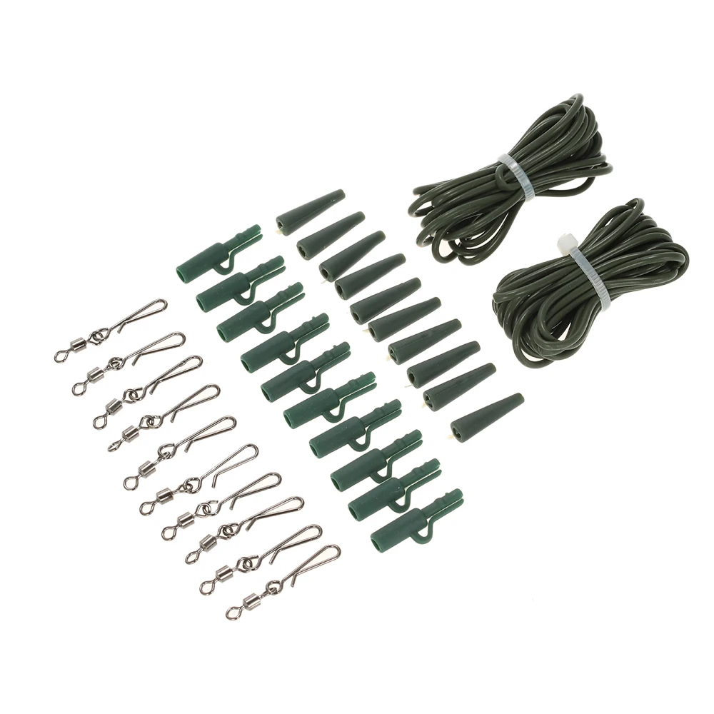 Buy 32pc Carp Safety Lead Clips Quick Change Swivels