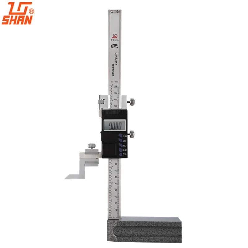 

SHAN Digital Height Gauge 0-200mm Electronic Guage Digital Caliper Measuring Tools
