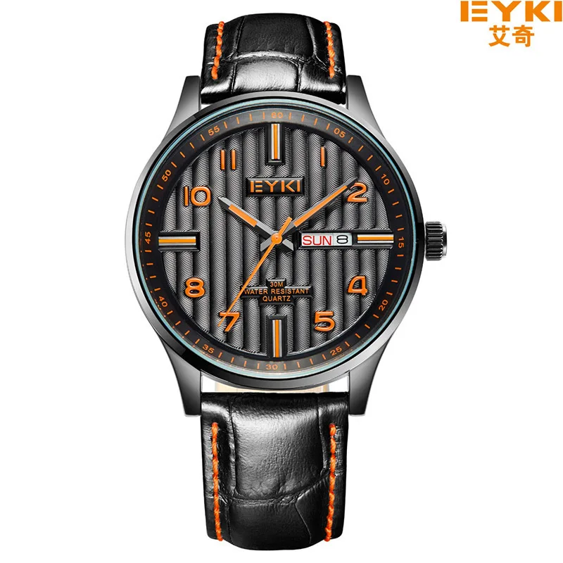 Brand EYKI 30M Waterproof Dress Watch Casual Fashion Simple Genuine ...