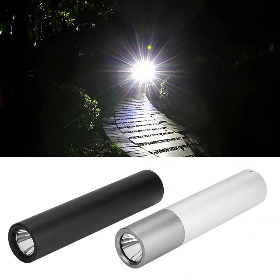 

Portable Waterproof LED Flashlight USB Rechargeable Torch Mini Handheld LED Flashlight Mobile Phone Power Bank