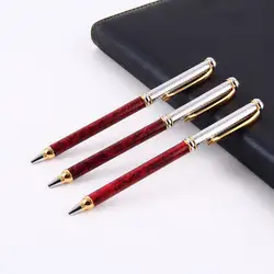 Индивидуальное канцелярские ручки Логотип Бизнес Реклама металлическая шариковая ручка для подарок для офиса и школы 300 шт./лот