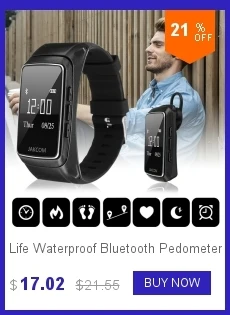 Жизнь водонепроницаемый Bluetooth шагомер Smartband вызов калорий измеритель пульса шаг фитнес трекер музыкальный плеер спортивные наручные часы