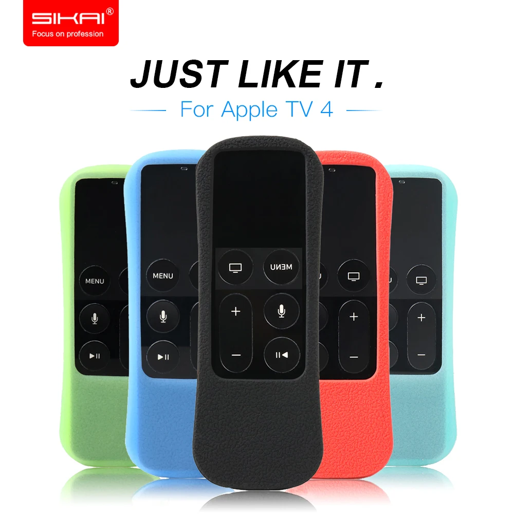 

New Design Remote Controller Soft Case New Siri Remote Case For Apple TV 4th Best Design For Apple TV 4 Generation Controller