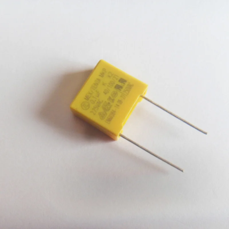 

50 шт./лот X2 защитный конденсатор 275VAC 0,1 мкФ 100nF 104K Pin 10 мм