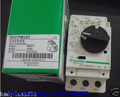 

DHL/EUB 5pcs NEW Original for Schneider GV2-PM32C GV2PM32C 24-32A Breaker 15-18