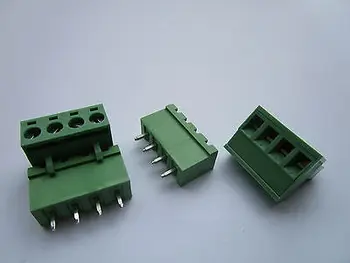 

20pcs 5.08mm Close Straight 4 pin Screw Terminal Block Connector Pluggable Type