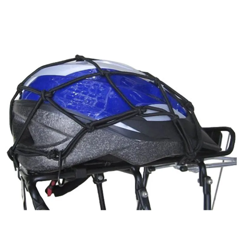 30*30 см черный мотоцикл велосипед 6 крючок удерживает топливный бак багажная сетка веревочная сумка струнная сумка для мелочей держатель шлема Мото Аксессуары