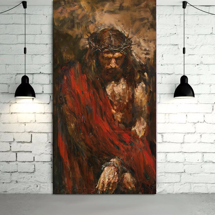 Ecce homo by Anatoly Shumkin HD принт Иисус Христос картина маслом на холсте Художественная печать домашний декор холст настенная живопись картина