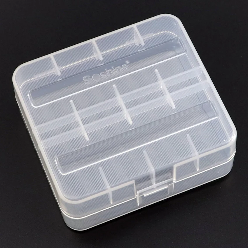 1 Piece Plastic storage box Battery Protective Case battery Storage