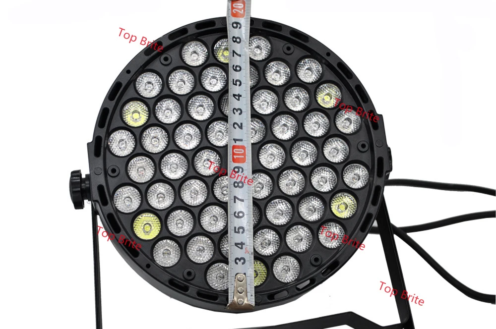 4 XLot светодио дный LED Par может 54 Вт 3 rсветодио дный GBW светодиодный Par свет стробоскоп DMX контроллер для Dj диско-бар стробоскоп эффект