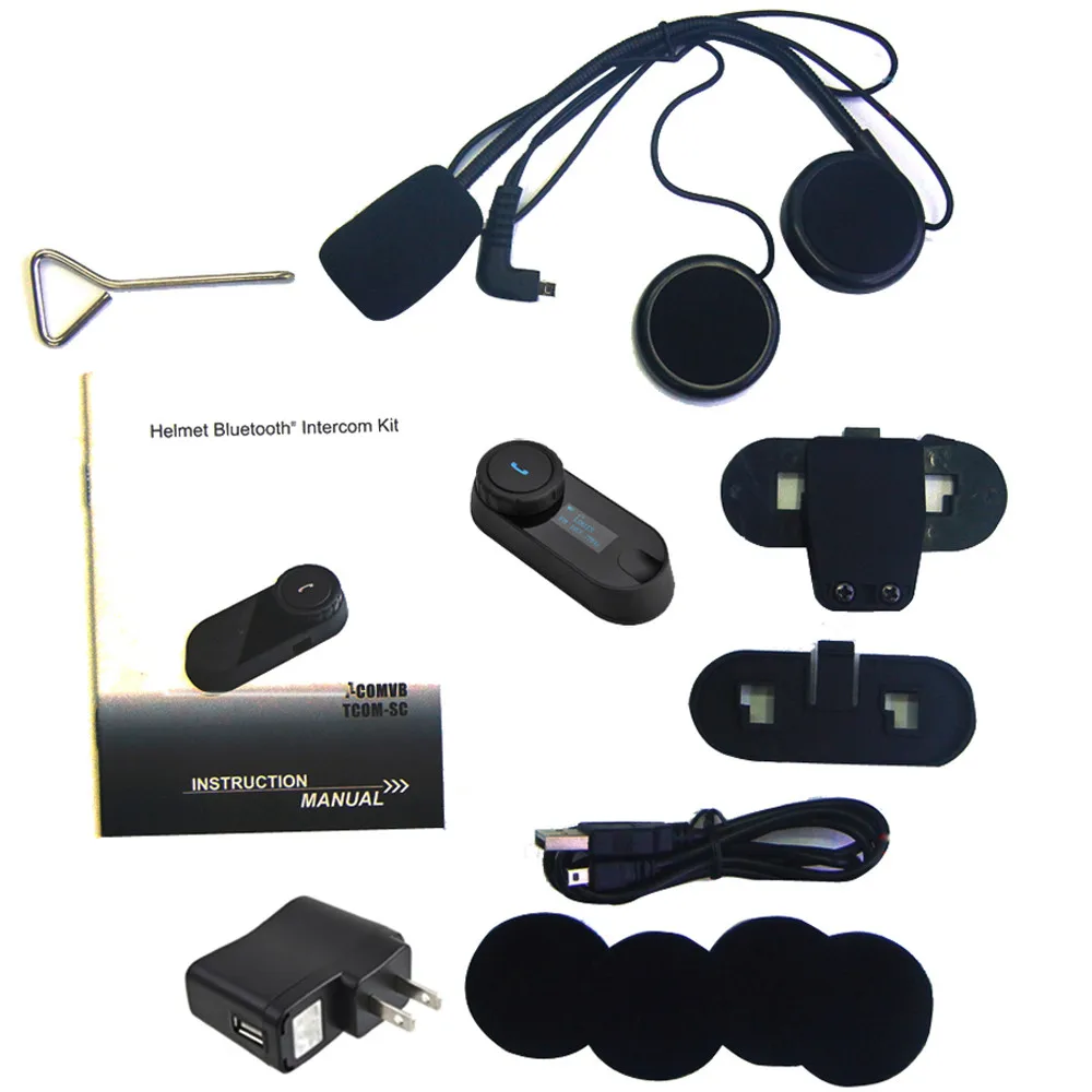 Дизайн 1000 м FM радио домофон гарнитура Bluetooth мотоциклетный шлем внутренний телефон#0816