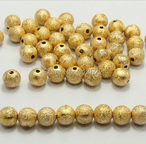 

4mm 6mm 8mm 10mm Acrylic Stardust Beads Spacer Matte Round Loose Beads DIY Accressories