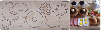 

Cookies, sandwiches Wooden Die cutting Fits muyu