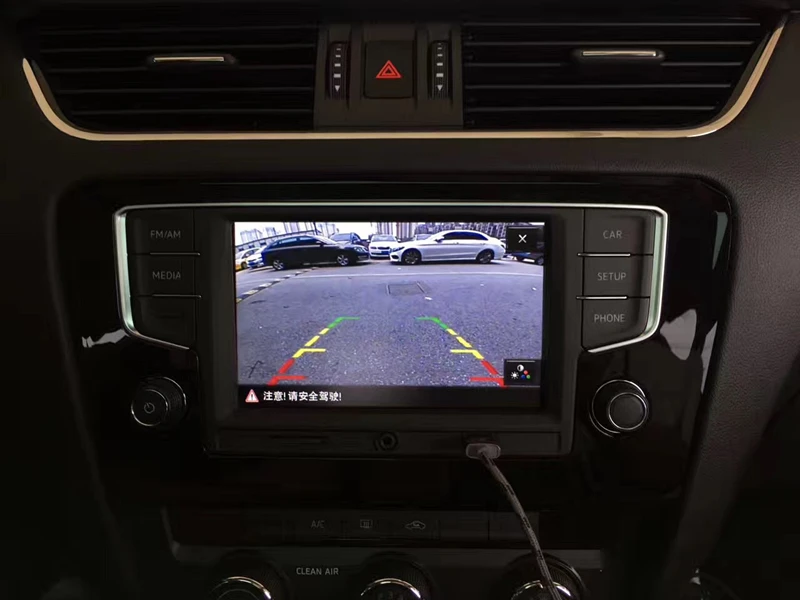 Зеленый Светло Зеленая кнопка задний план MQB MIB CARPLAY приложение OCTAVIA SUERB Carplay 6 5 &quotMIB