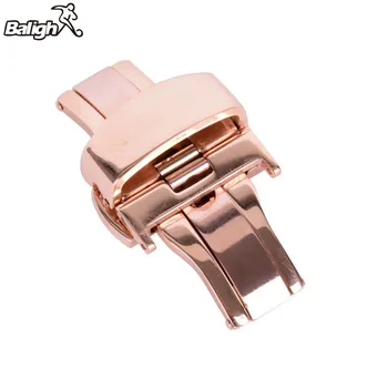 

Nice Butterfly Deployment Watch Bands Double Push Button Fold Strap Buckle Clasp 16/18/20/22/24mm