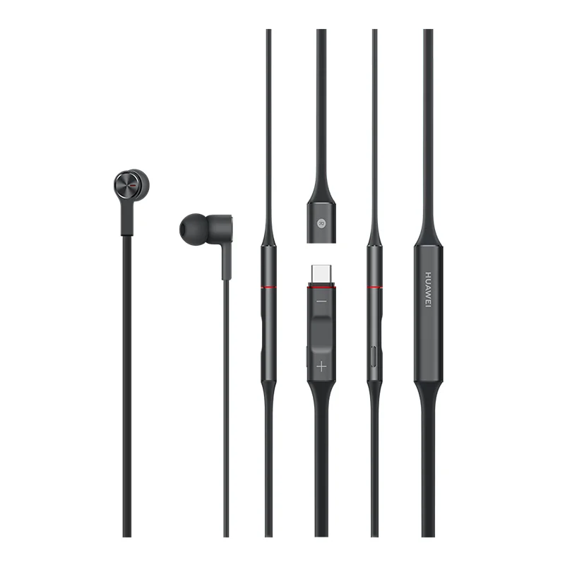 Original Huawei FreeLace Wireless Earphone Bluetooth Sport Waterproof In-ear Memory Cable Metal Cavity Silicon Magnetic Switch