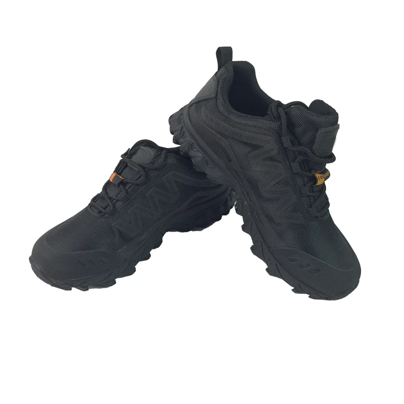 

2016 New Type Tactical Men Boots Military Combat Leather Ankle Male Shoes Black Color