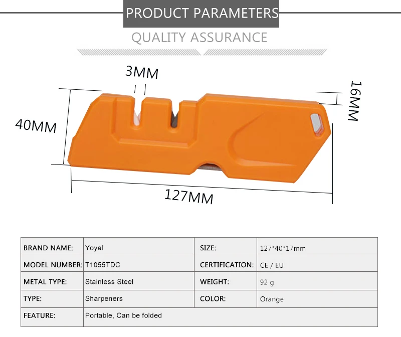 Портативные Точилки Для Ножей Из Нержавеющей Стали Заточка Ножей для Открытый Карманные Ножи Оборудования Yoyal TY1055 h1