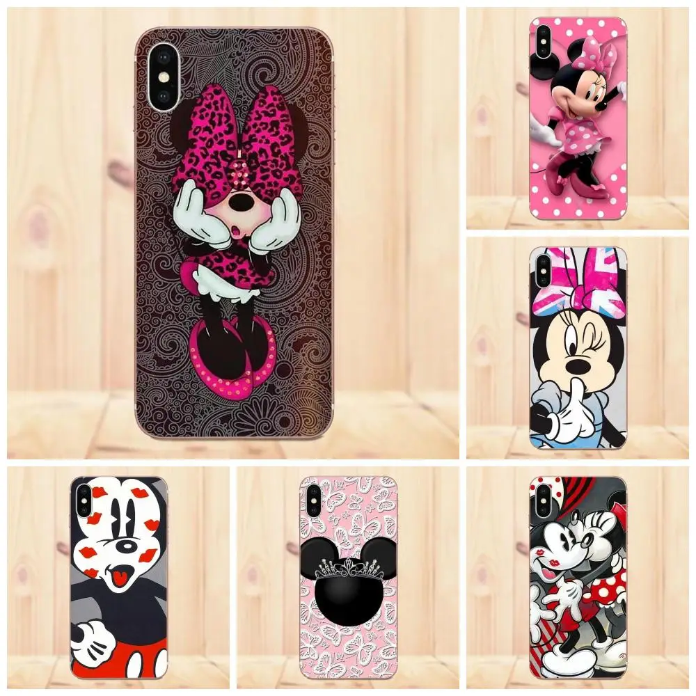 

Maerknon Minnie & Mickey Woman Love Mouse Kiss For Huawei G8 Honor 5C 5X 6 6X 7 8 9 Y5II Mate 9 P7 P8 P9 P10 P20 Lite Plus 2017