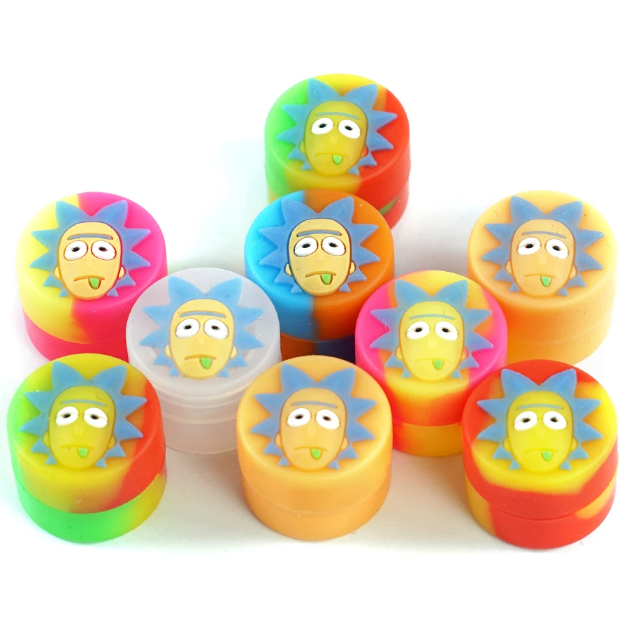 

30 pcs Silicone Non-stick Container Wax Shortage Oil Box silicone wax container