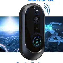 720 P встроенный аккумулятор wifi IP дверной звонок 166 градусов широкоугольный Видео дверной телефон