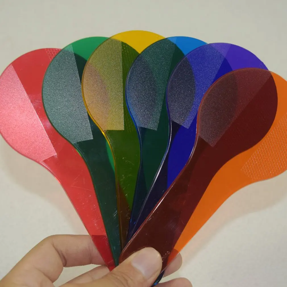 Шестицветная цветная пленка для детей обучающая цветная образовательные игрушки игрушка-пазл для раннего развития пластиковая пленка для детского сада