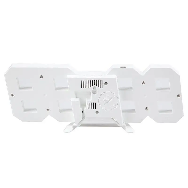 3D LED electronic watch table Modern Digital Alarm Clocks 24 Or 12 Hour Display Table Desk Night Wall Watch Home Office decorate