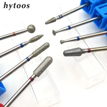 Hytoos 25 tipos de diamante quente broca do prego 3/32