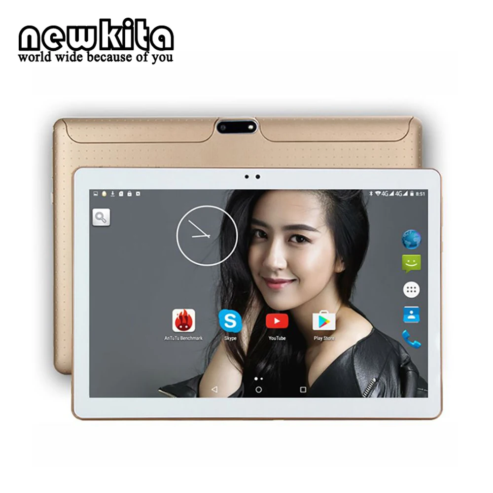 Original 3G Phone Call Tablet 10.1 android 5.1 4G 32GB Tablet 10.1 Octa Core Bluetooth WiFi GPS FM Quad SIM card