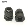 Cable de plástico y nailon resistente al agua, Conector de prensaestopas de 3-6,5mm, PG9, PG11, PG13.5, PG16, PG19, color blanco y negro, 10 Uds., IP68, PG7 ► Foto 2/3