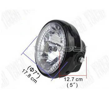 

Headlight With LED Halo Turn Signal For Honda Shadow Spirit Sabre Aero ACE Steed VLX 400 600 1100 DLX Magna VF 250 VTX1300 1800