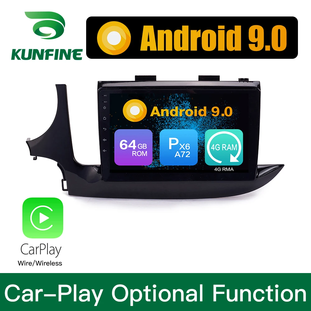 

Android 9.0 Ram 4G Rom 64G PX6 Cortex A72 Car DVD GPS Multimedia Player Car Stereo For BUICK ENCORE 2016 2017 2018 Radio