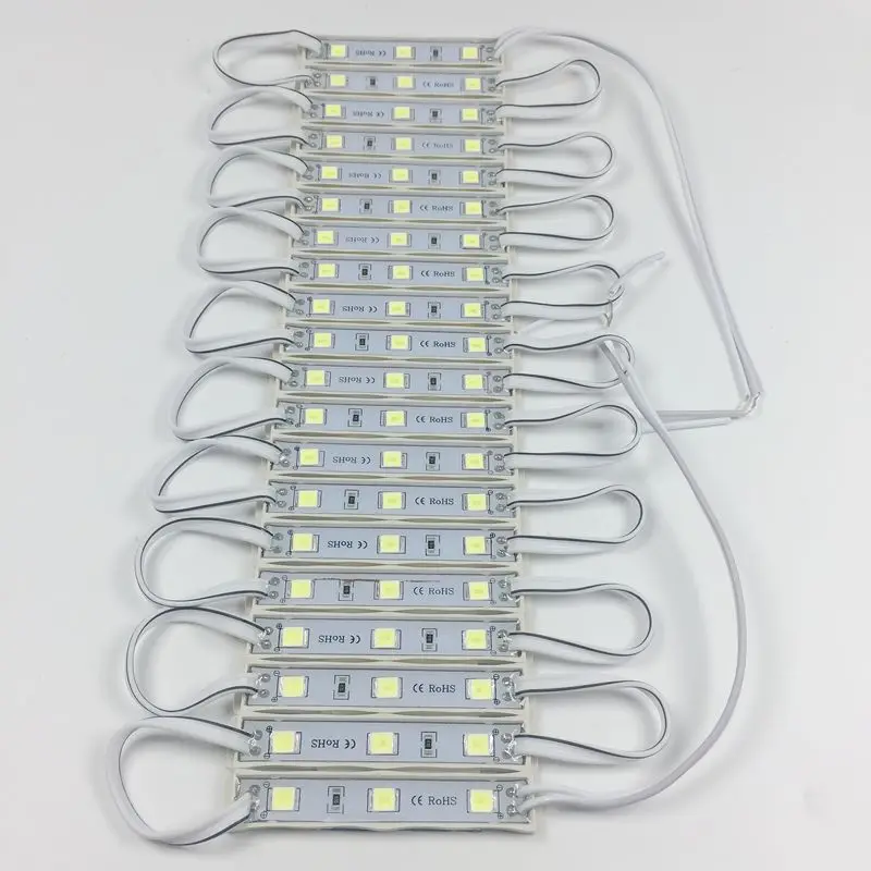 US $14.29 100pcsLot Super Bright SMD 5054 LED Module Advertisement Design LED Module Lighting 3 LED DC12V