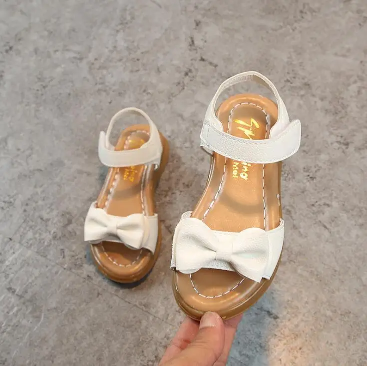 Дети сандалии для девочек и мальчиков обувь 2019 Летняя мода босоножки Нескользящие повседневная обувь принцессы ЕС 22-36