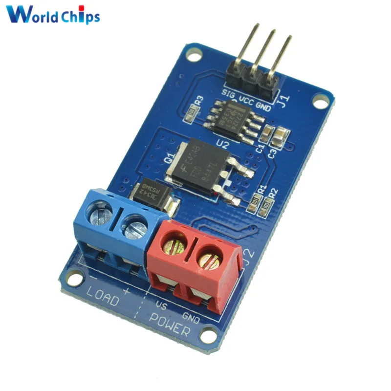 

High-Current MOSFET Switch Module DC Fan Motor LED Strip Driver Steples in Stock