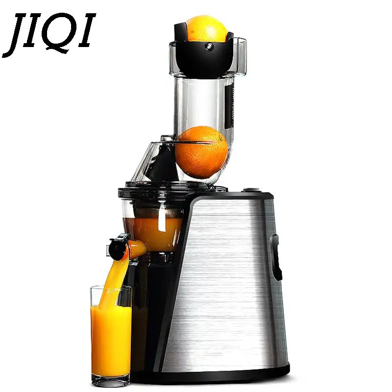 JIQI Stainless Steel Hand wheatgrass Juicer manual Auger Slow squeezer