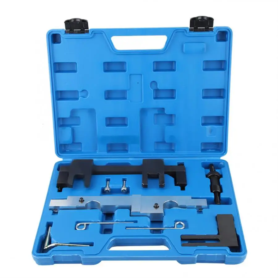 

Overseas DE Timing Tool Petrol Engine Locking Kit Set for N43 Engines Carbon Steel Timing Tool Car Repair Tools